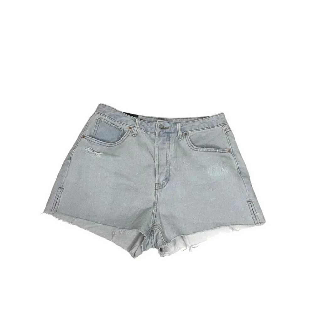 Wild Fable NWT light wash super high rise cutoff shorts size 10